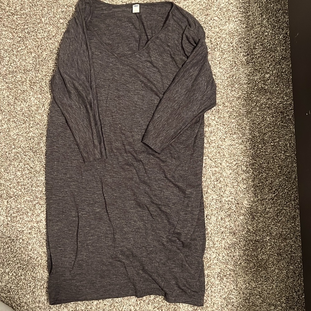 3/4 sleeve swing dress